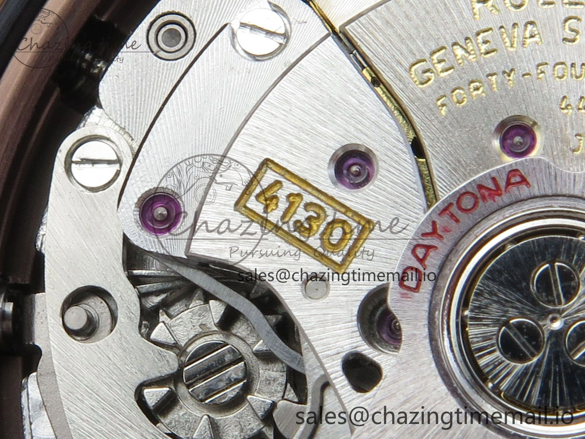 Daytona 116515 QF 1:1 Best Edition RG Black Dial on Oysterflex Strap SH4130 V11（Gain Weight）