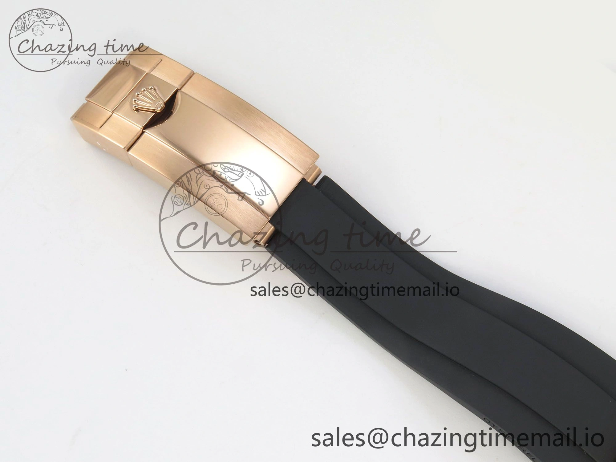 Daytona 116515 QF 1:1 Best Edition RG Black Dial on Oysterflex Strap SH4130 V11（Gain Weight）