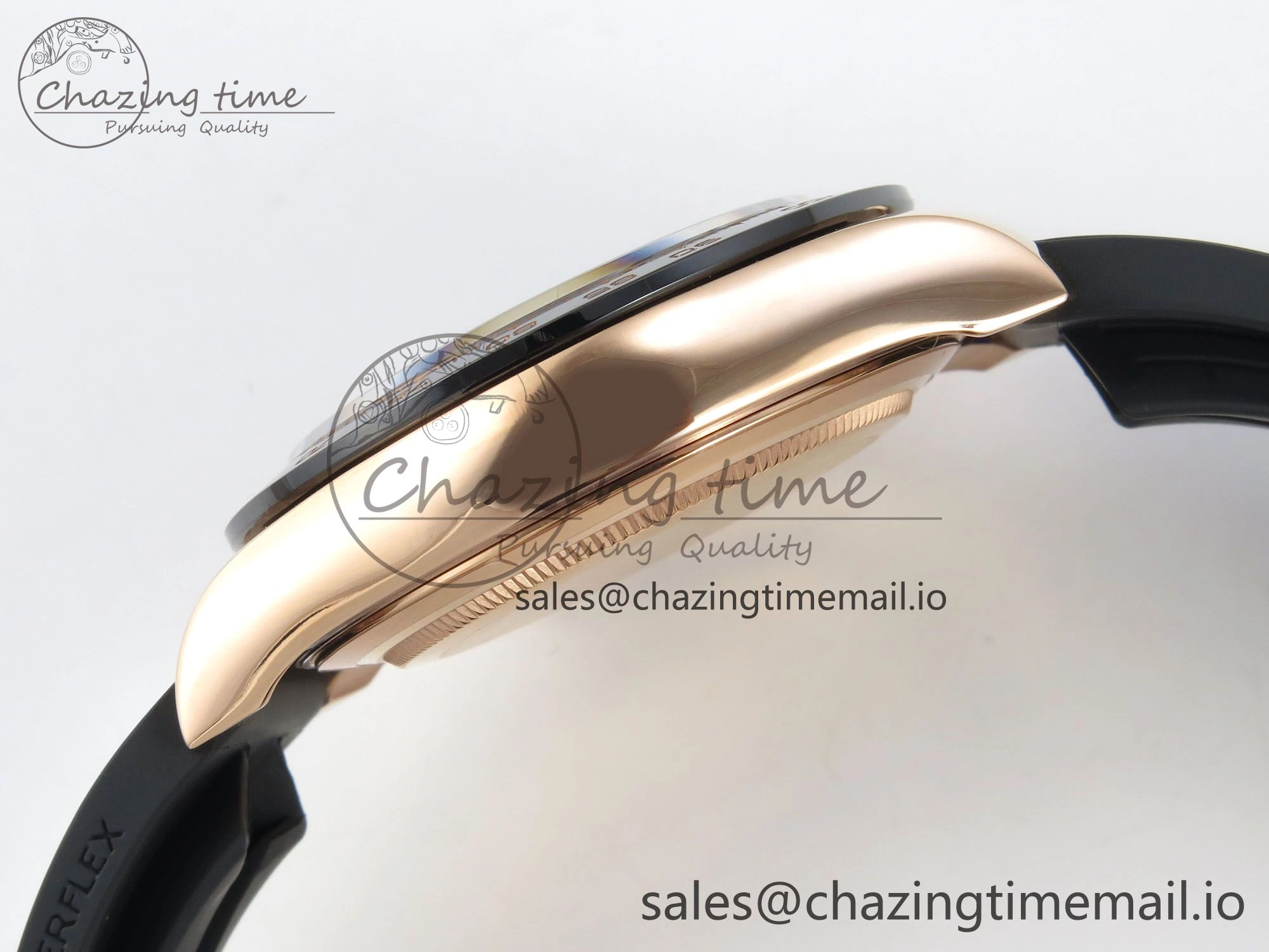 Daytona 116515 QF 1:1 Best Edition White RG Dial on Oysterflex Strap SH4130 V11（Gain Weight）