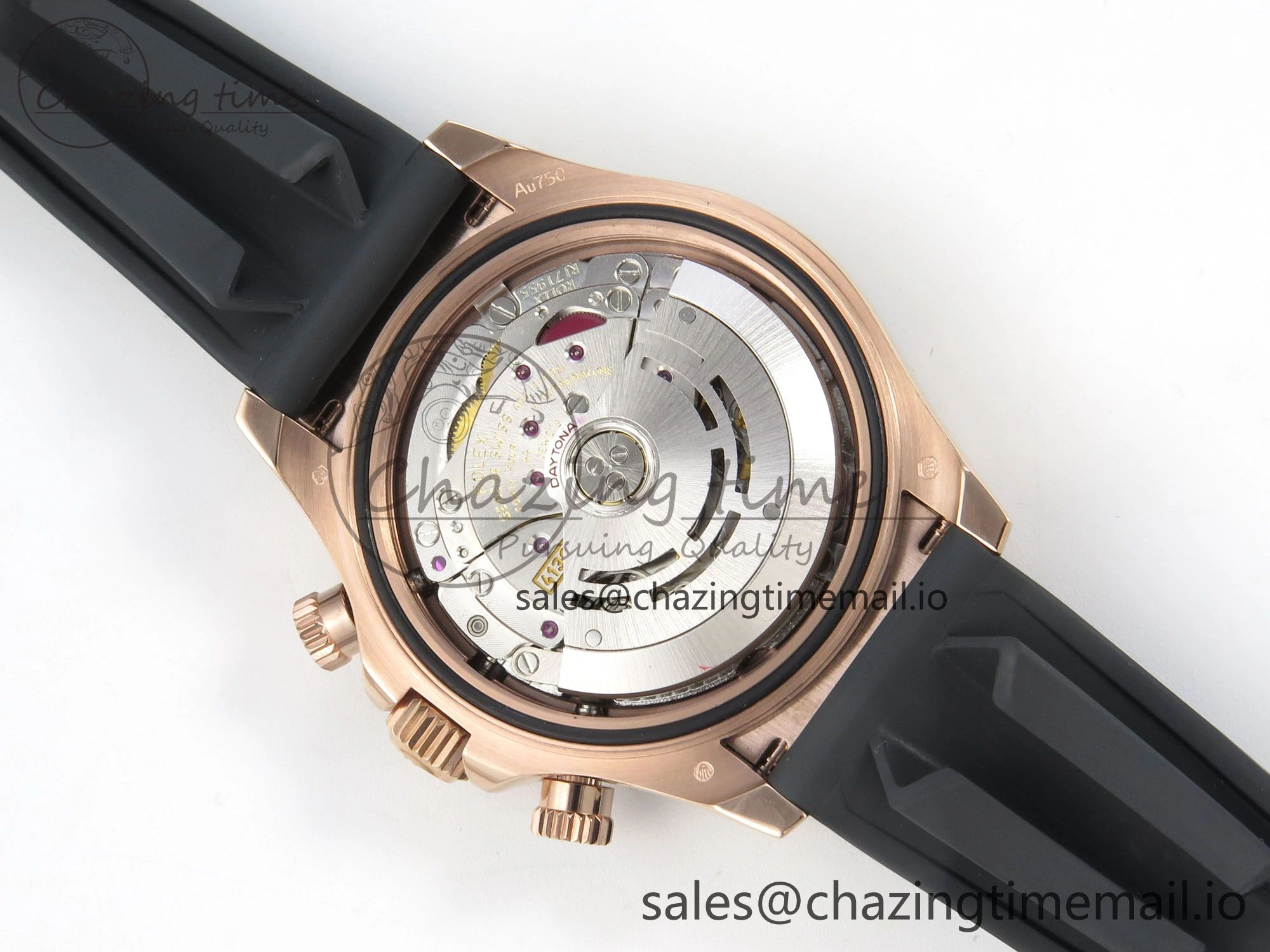Daytona 116515 QF 1:1 Best Edition White RG Dial on Oysterflex Strap SH4130 V11（Gain Weight）