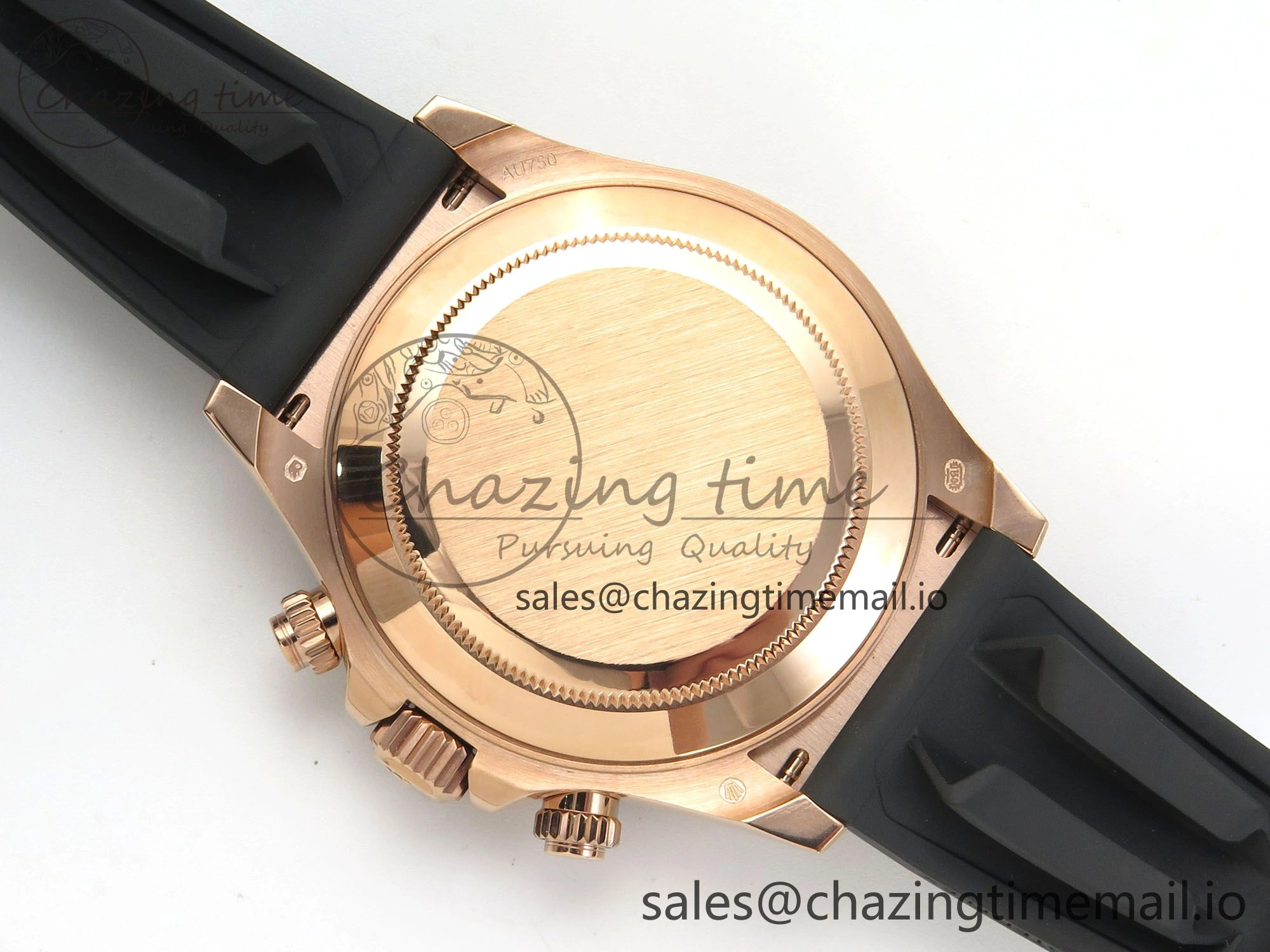 Daytona 116515 RG 3CF 1:1 Best Edition Black Bezel Meteorite Dial on Oysterflex Strap SH4130 V2(Mod Version)