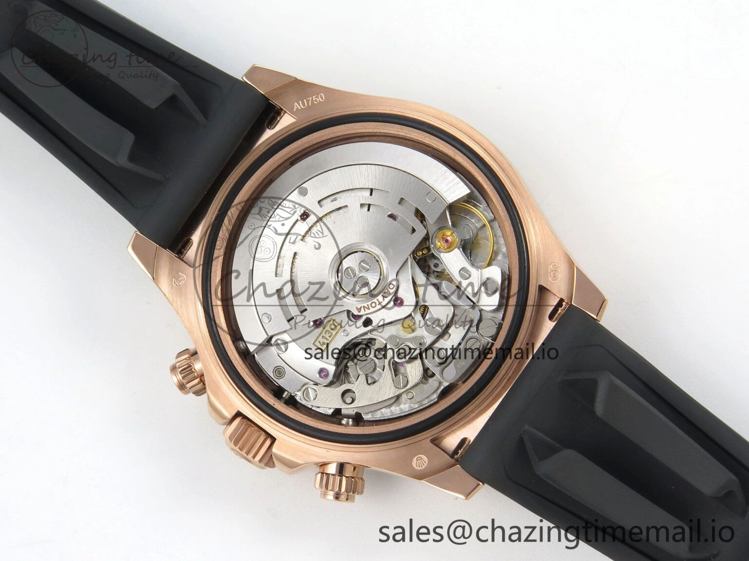 Daytona 116515 RG 3CF 1:1 Best Edition Black Bezel Meteorite Dial on Oysterflex Strap SH4130 V2(Mod Version)