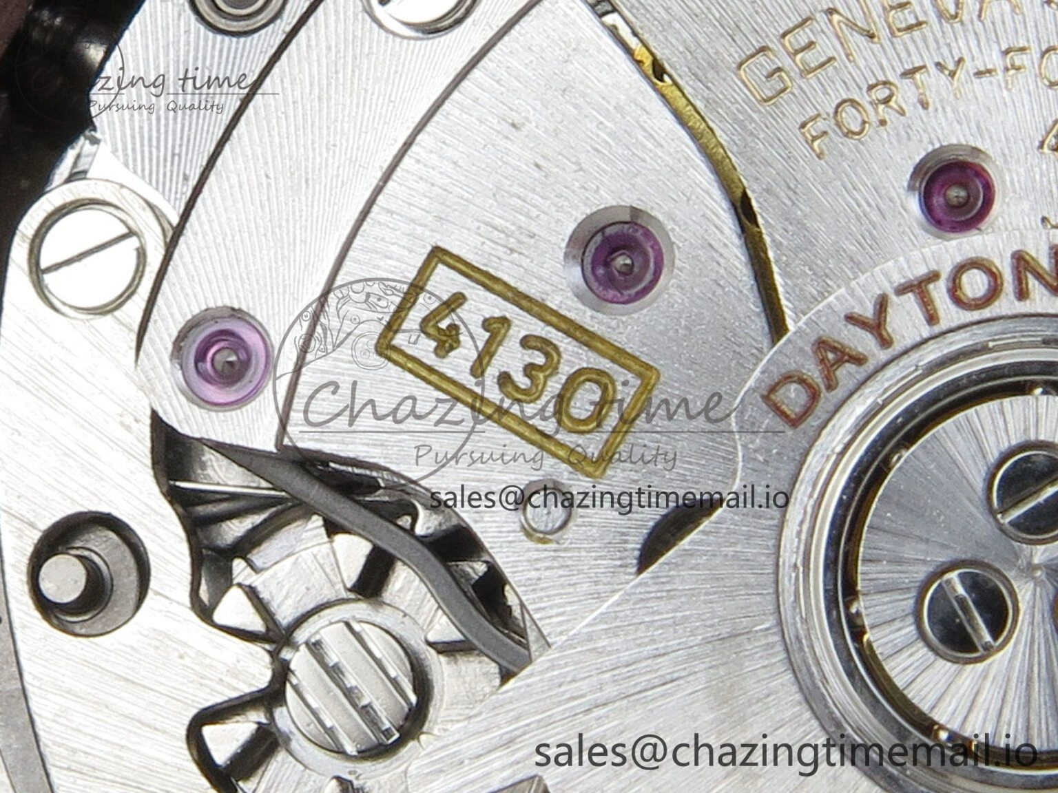 Daytona 116515 RG 3CF 1:1 Best Edition Black Bezel Meteorite Dial on Oysterflex Strap SH4130 V2(Mod Version)