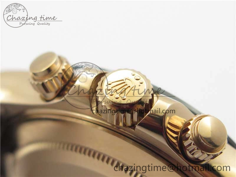 Daytona 116515 RG 904L Noob 1:1 Best Edition Chocolate Dial On Black Rubber Strap SA4130 (Free Extra Strap) V3