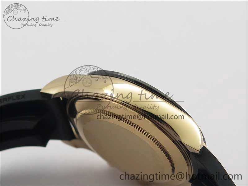 Daytona 116515 RG 904L Noob 1:1 Best Edition Chocolate Dial On Black Rubber Strap SA4130 (Free Extra Strap) V3