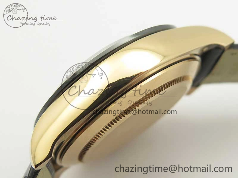 Daytona 116515 RG Noob 1:1 Best Edition Chocolate Dial On Leather Strap SA4130
