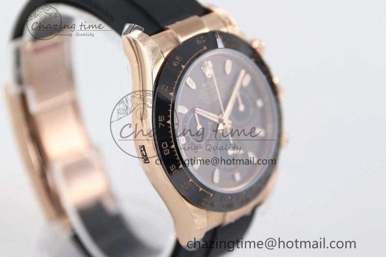 Daytona 116515 RG TWF 1:1 Best Edition 904L Steel Brown Dial on Oysterflex Strap A7750