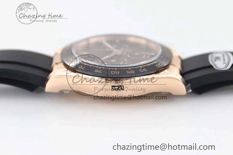 Daytona 116515 RG TWF 1:1 Best Edition 904L Steel Brown Roman Dial on Oysterflex Strap A7750