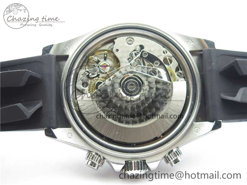 Daytona 116515 SS UBF Best Edition Red Stick Markers Dial on Rubber Strap A7750