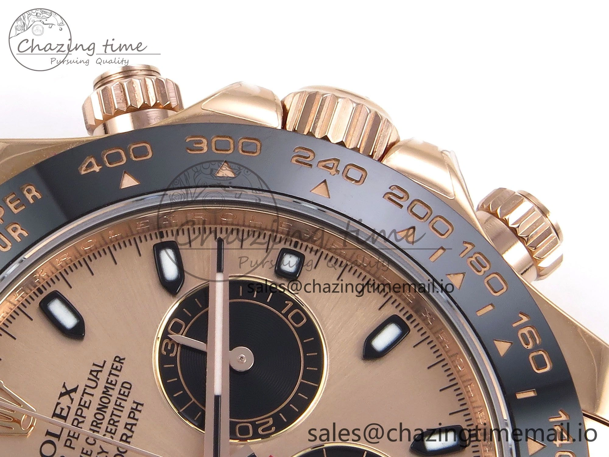 Daytona 116515 ZF 1:1 Best Edition Rose Dial on Oysterflex Strap SH4130（Gain Weight）