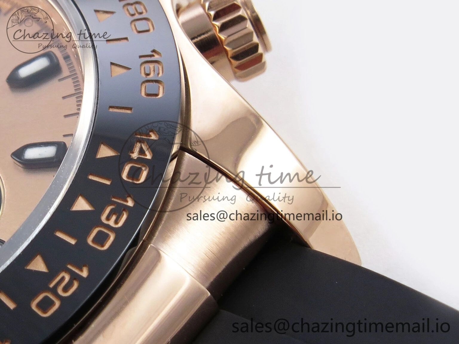 Daytona 116515 ZF 1:1 Best Edition Rose Dial on Oysterflex Strap SH4130（Gain Weight）