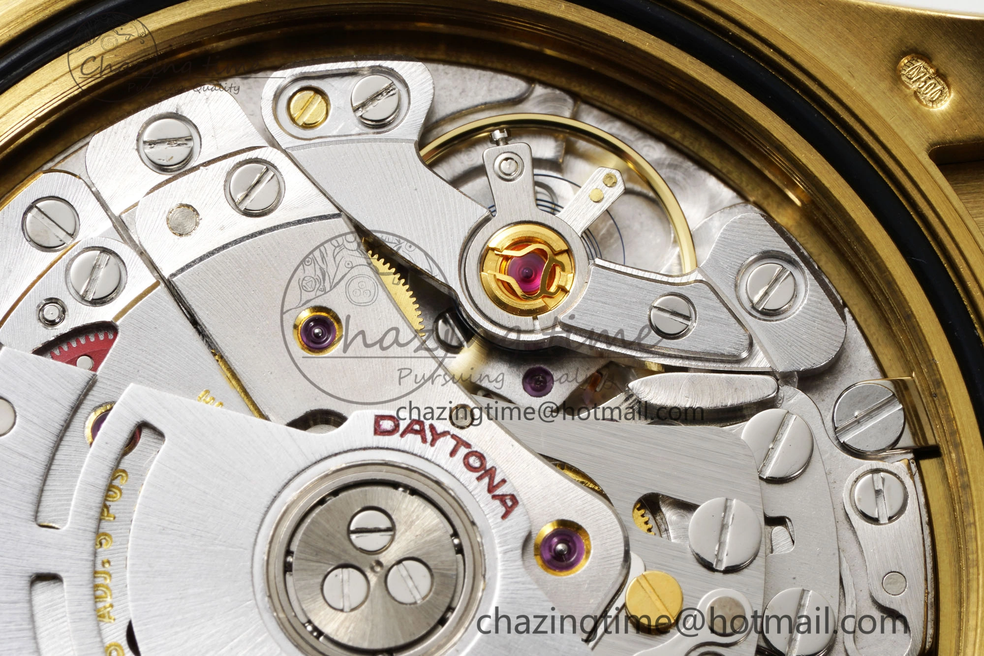 Daytona 116518 BTF 1:1 Best Edition Black Diamonds Dial on Oysterflex Rubber Strap SA4130 V2