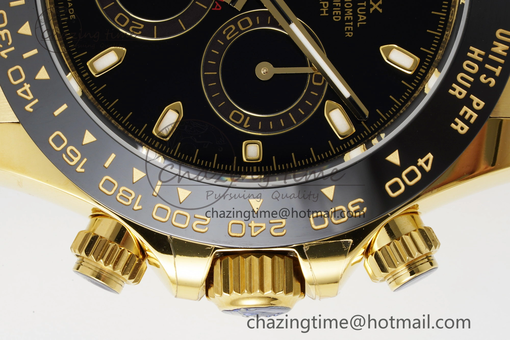 Daytona 116518 BTF 1:1 Best Edition Black Lume Dial on Oysterflex Rubber Strap SA4130 V2