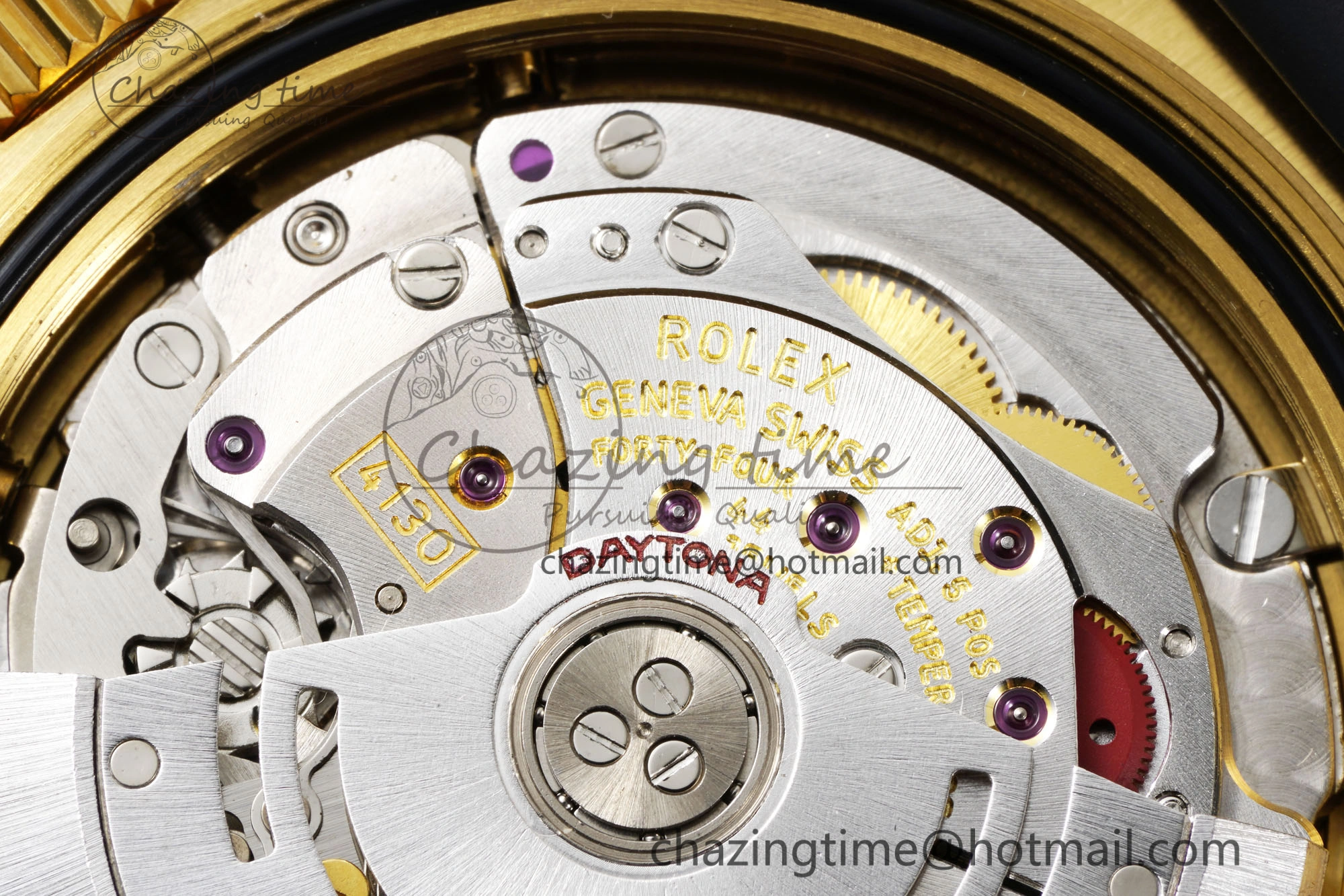 Daytona 116518 BTF 1:1 Best Edition Paul Newman Black YG Dial on Oysterflex Rubber Strap SA4130 V2