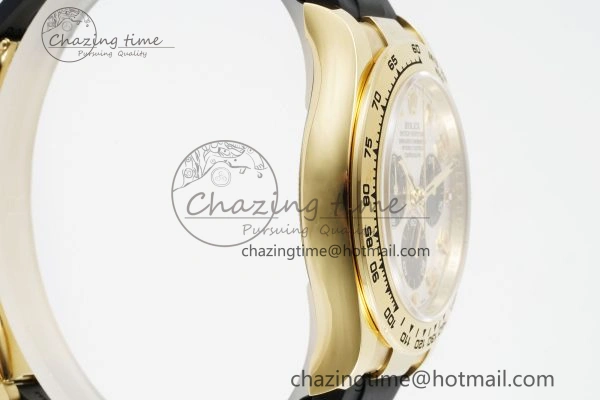 Daytona 116518 Clean 1:1 Best Edition White Arabic Dial on Oysterflex Rubber Strap SA4130 V2