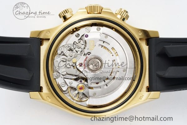 Daytona 116518 Clean 1:1 Best Edition White Arabic Dial on Oysterflex Rubber Strap SA4130 V2