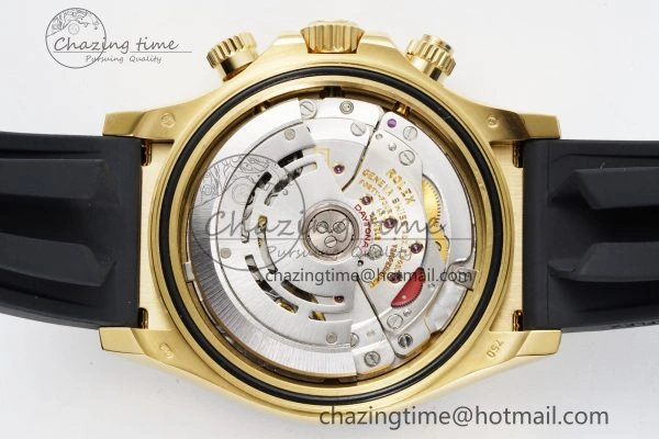 Daytona 116518 Clean 1:1 Best Edition White Arabic Dial on Oysterflex Rubber Strap SA4130 V2