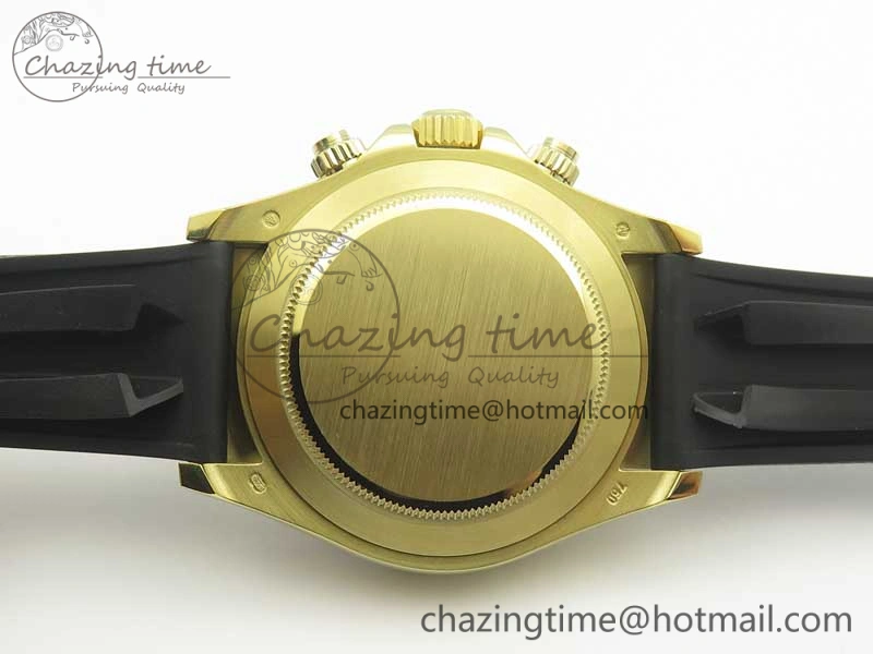 Daytona 116518 LN Paul Newman ARF 1:1 Best Edition Black Dial on Oysterflex Strap A4130 Super Clone