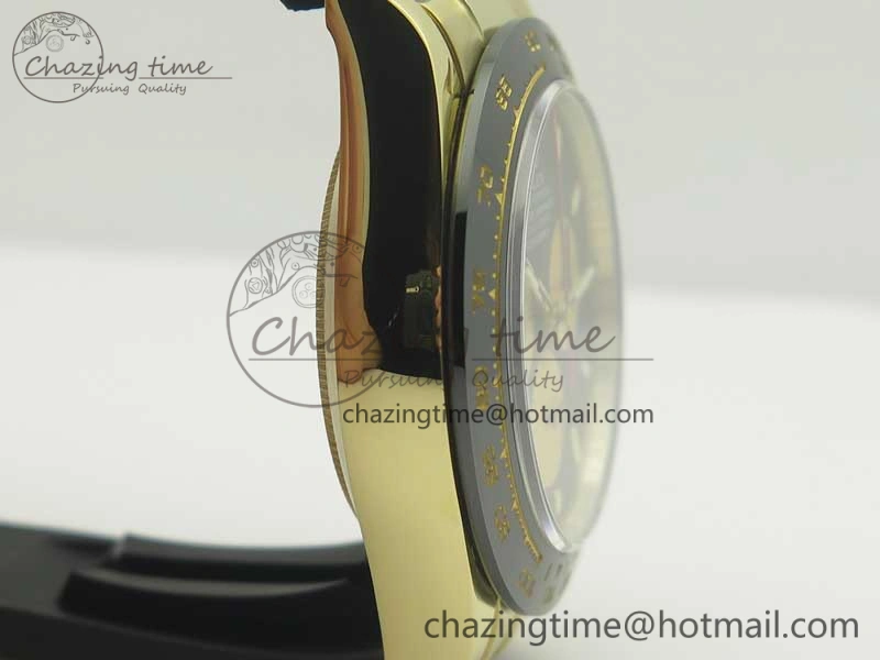 Daytona 116518 LN Paul Newman ARF 1:1 Best Edition Black Dial on Oysterflex Strap A4130 Super Clone