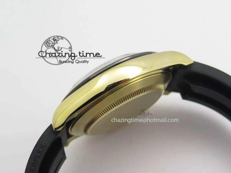 Daytona 116518 LN YG ARF 1:1 Best Edition YG Dial On Rubber Strap A4130 Super Clone
