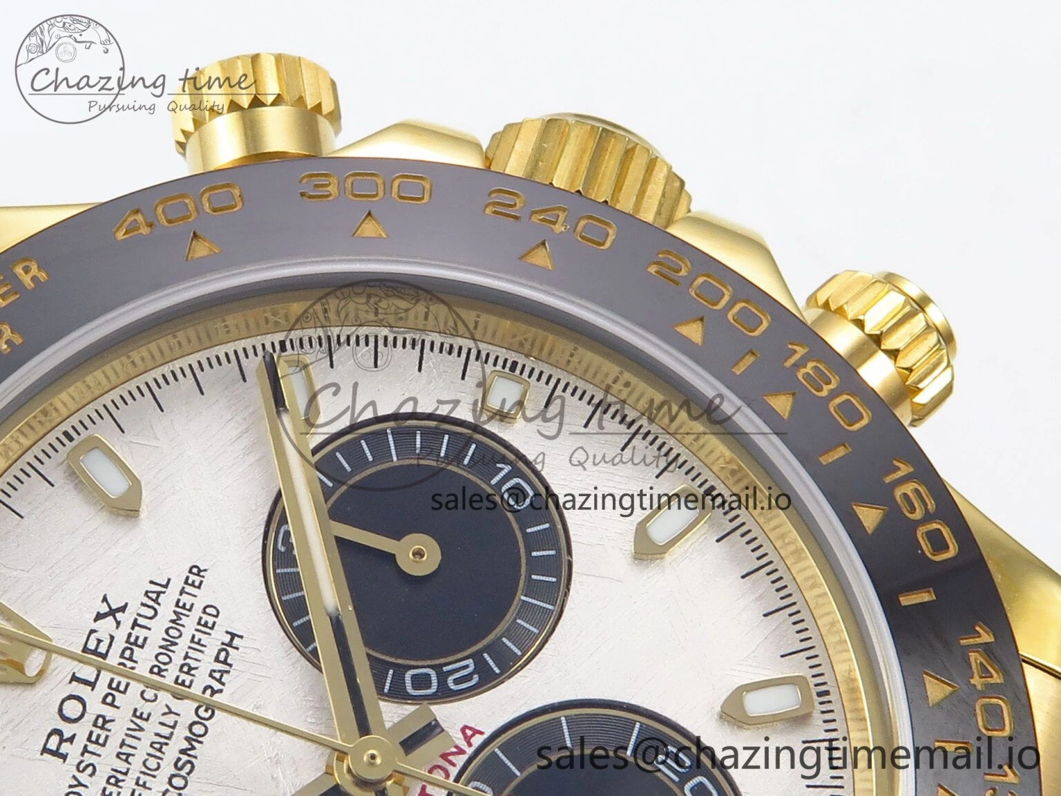Daytona 116518 N6F 1:1 Best Edition Meteorite Dial on Oysterflex Strap SA4130