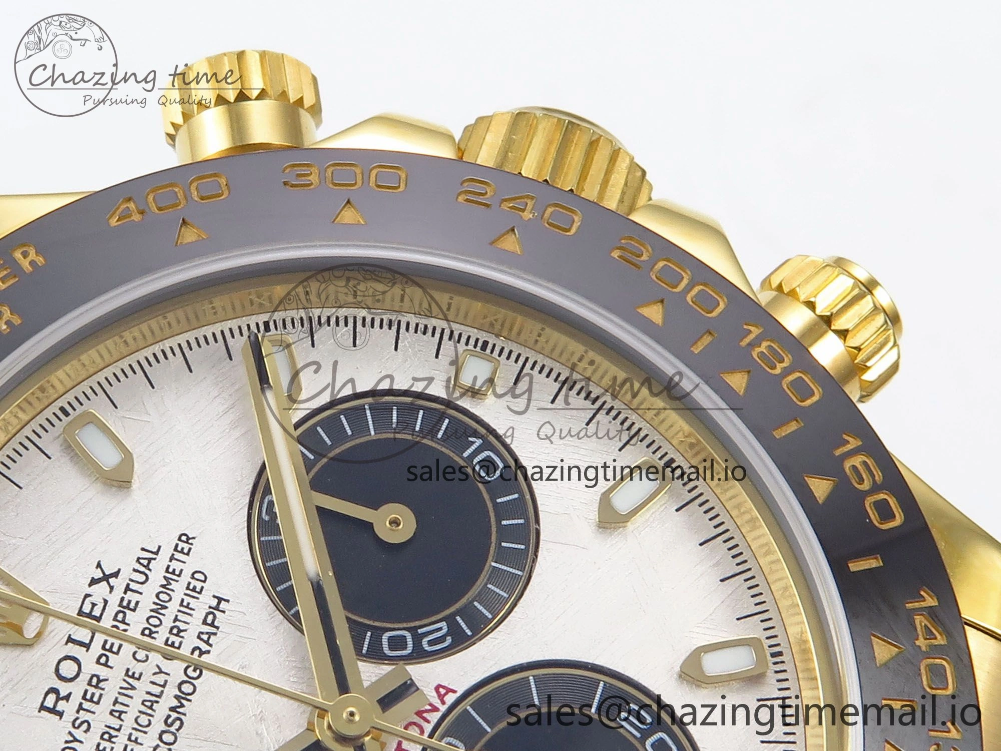 Daytona 116518 N6F 1:1 Best Edition Meteorite Dial on Oysterflex Strap SA4130