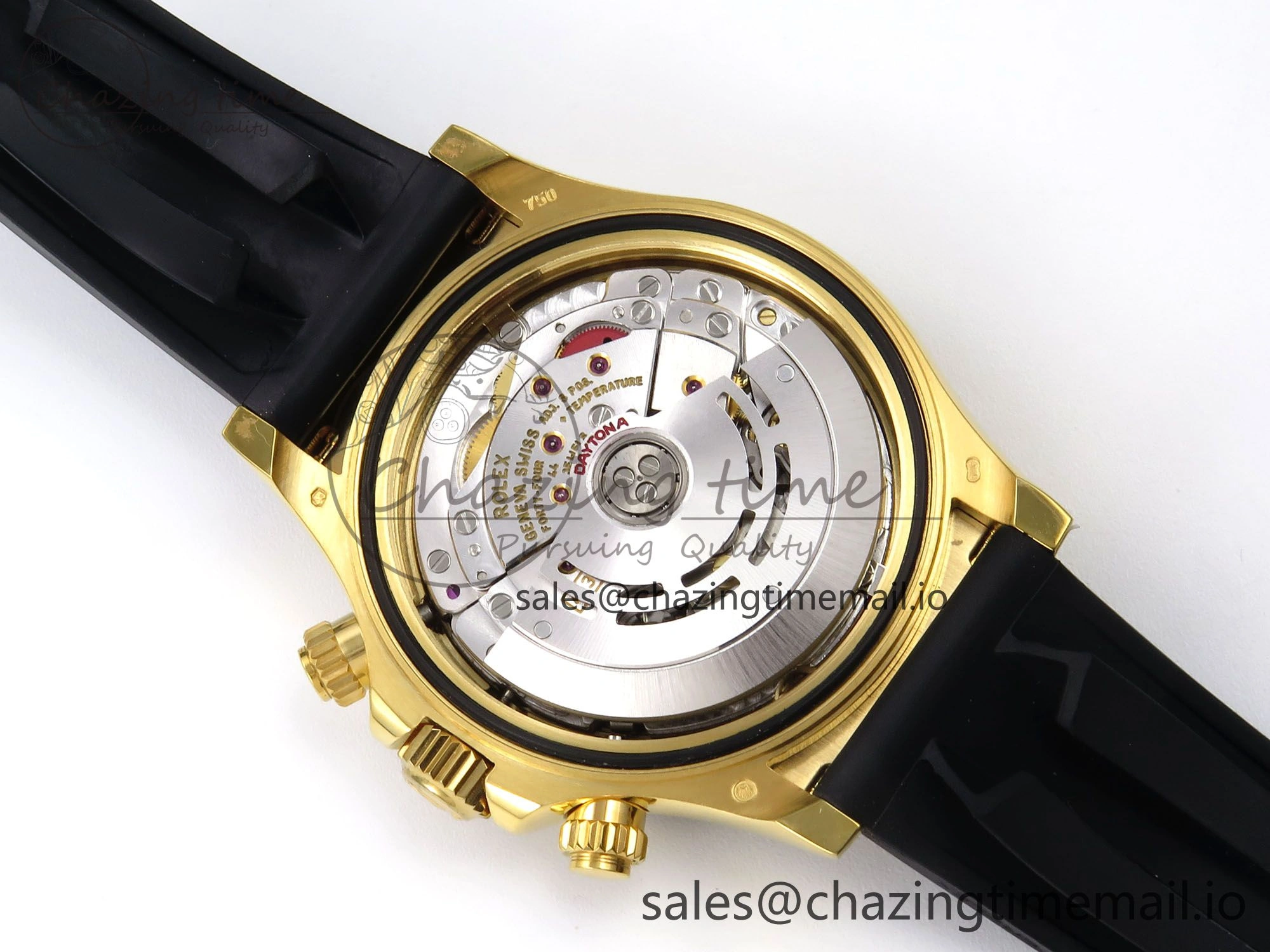 Daytona 116518 N6F 1:1 Best Edition Meteorite Dial on Oysterflex Strap SA4130