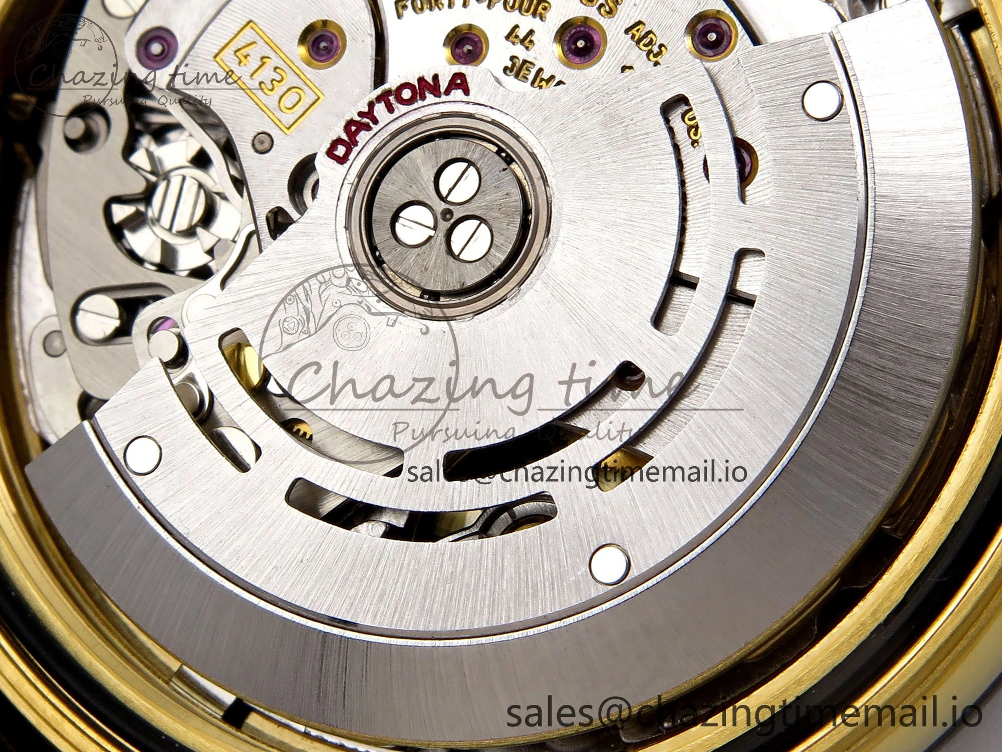 Daytona 116518 N6F 1:1 Best Edition Meteorite Dial on Oysterflex Strap SA4130