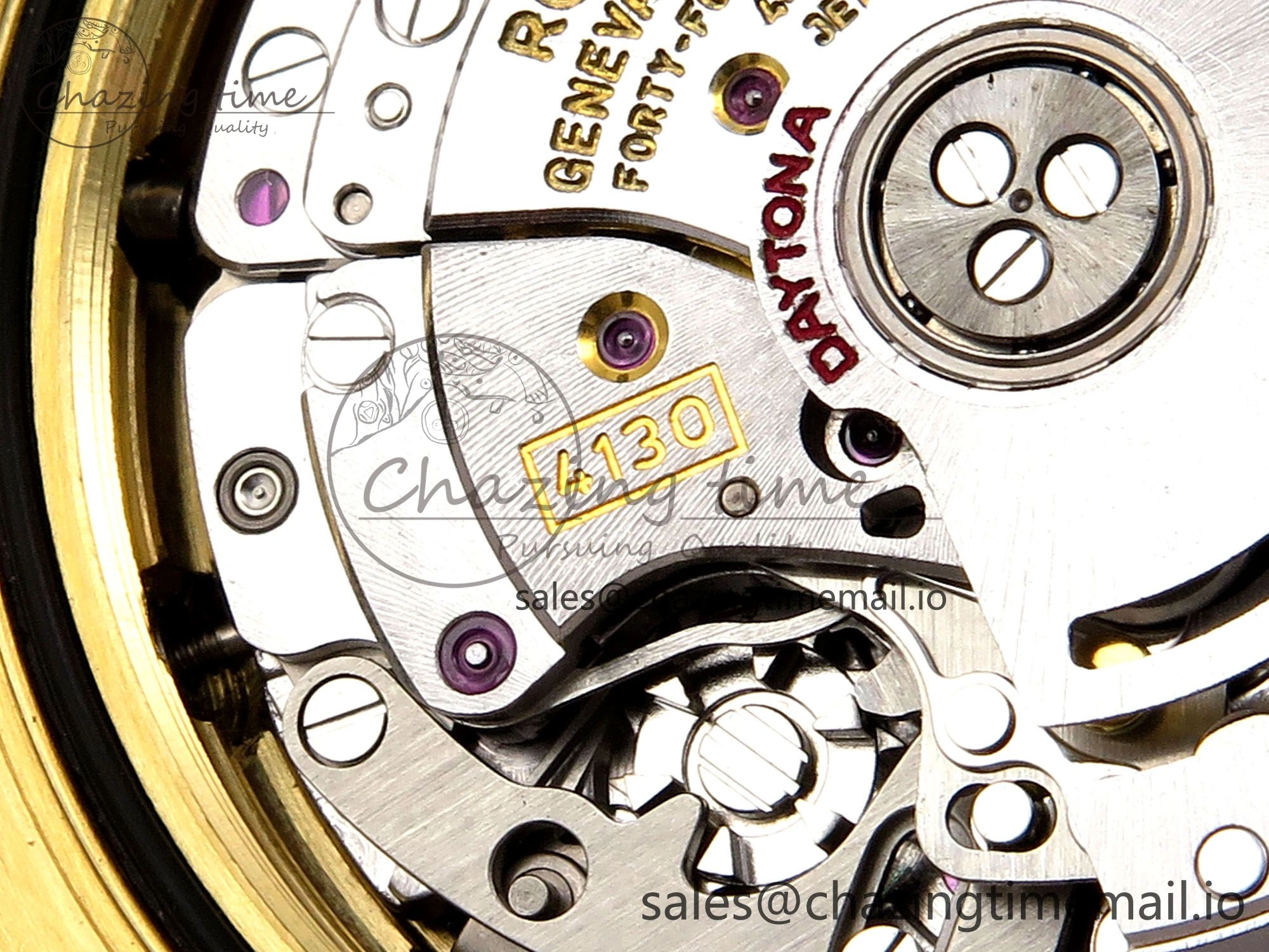 Daytona 116518 N6F 1:1 Best Edition Meteorite Dial on Oysterflex Strap SA4130
