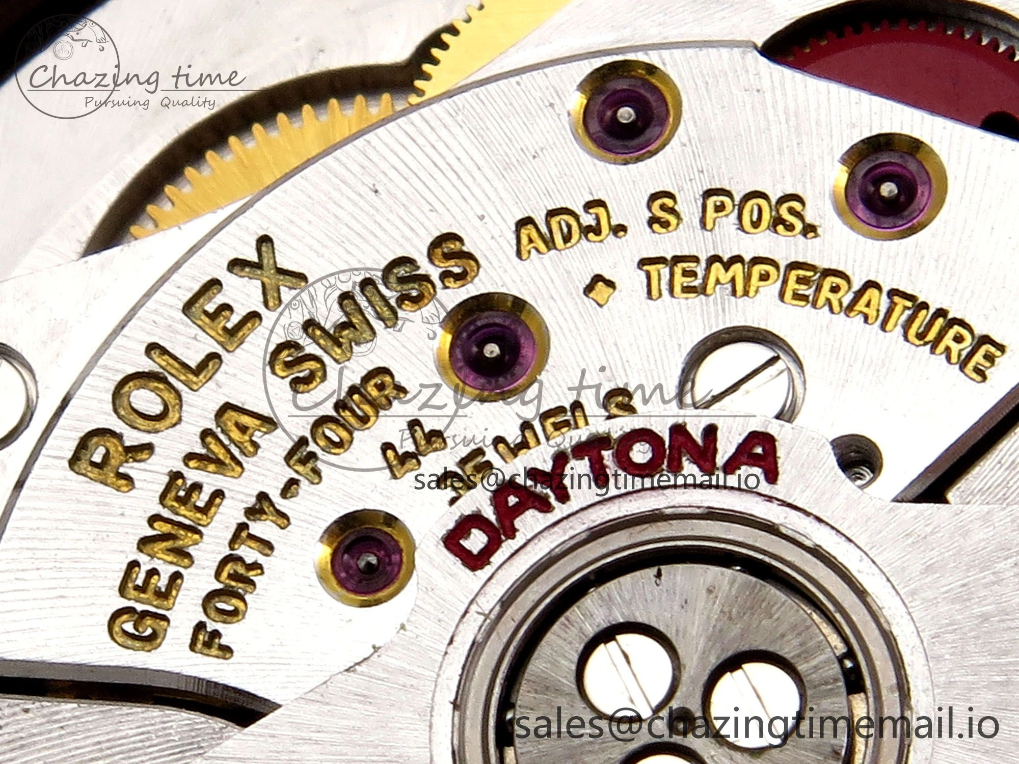 Daytona 116518 N6F 1:1 Best Edition Meteorite Dial on Oysterflex Strap SA4130