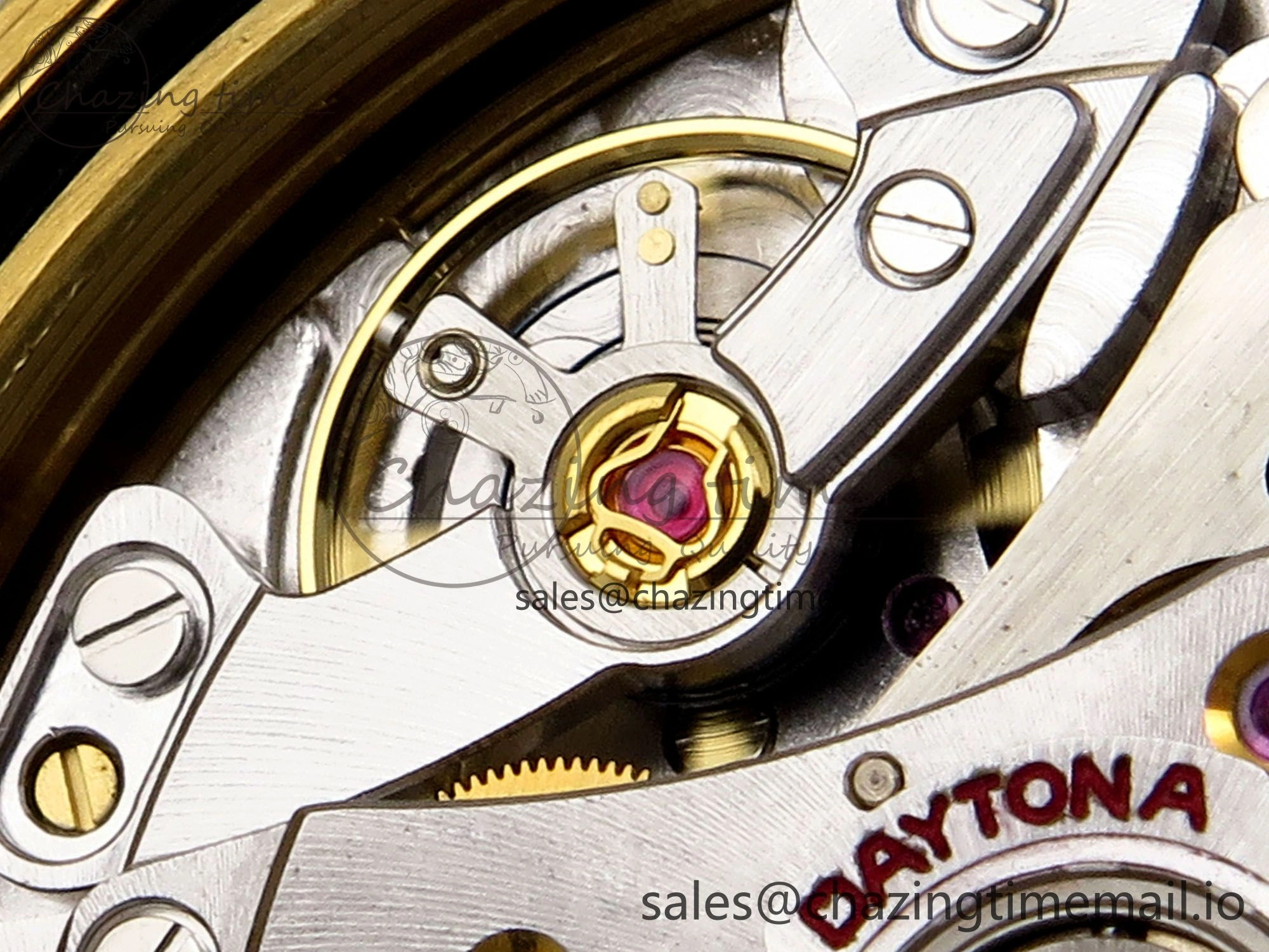 Daytona 116518 N6F 1:1 Best Edition Meteorite Dial on Oysterflex Strap SA4130