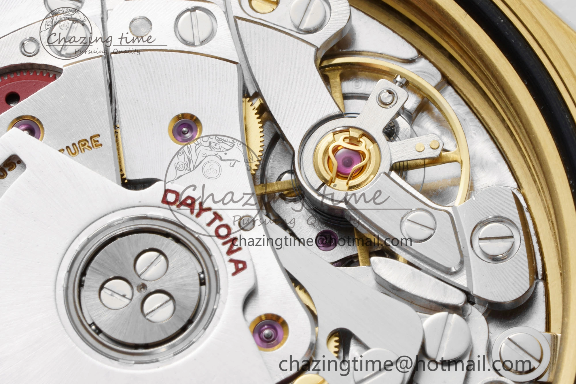 Daytona 116518 Noob 1:1 Best Edition Black YG Dial on Oysterflex Strap SA4130