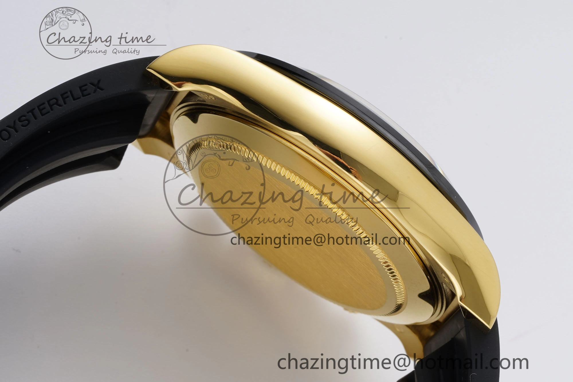 Daytona 116518 Noob 1:1 Best Edition Black YG Dial on Oysterflex Strap SA4130