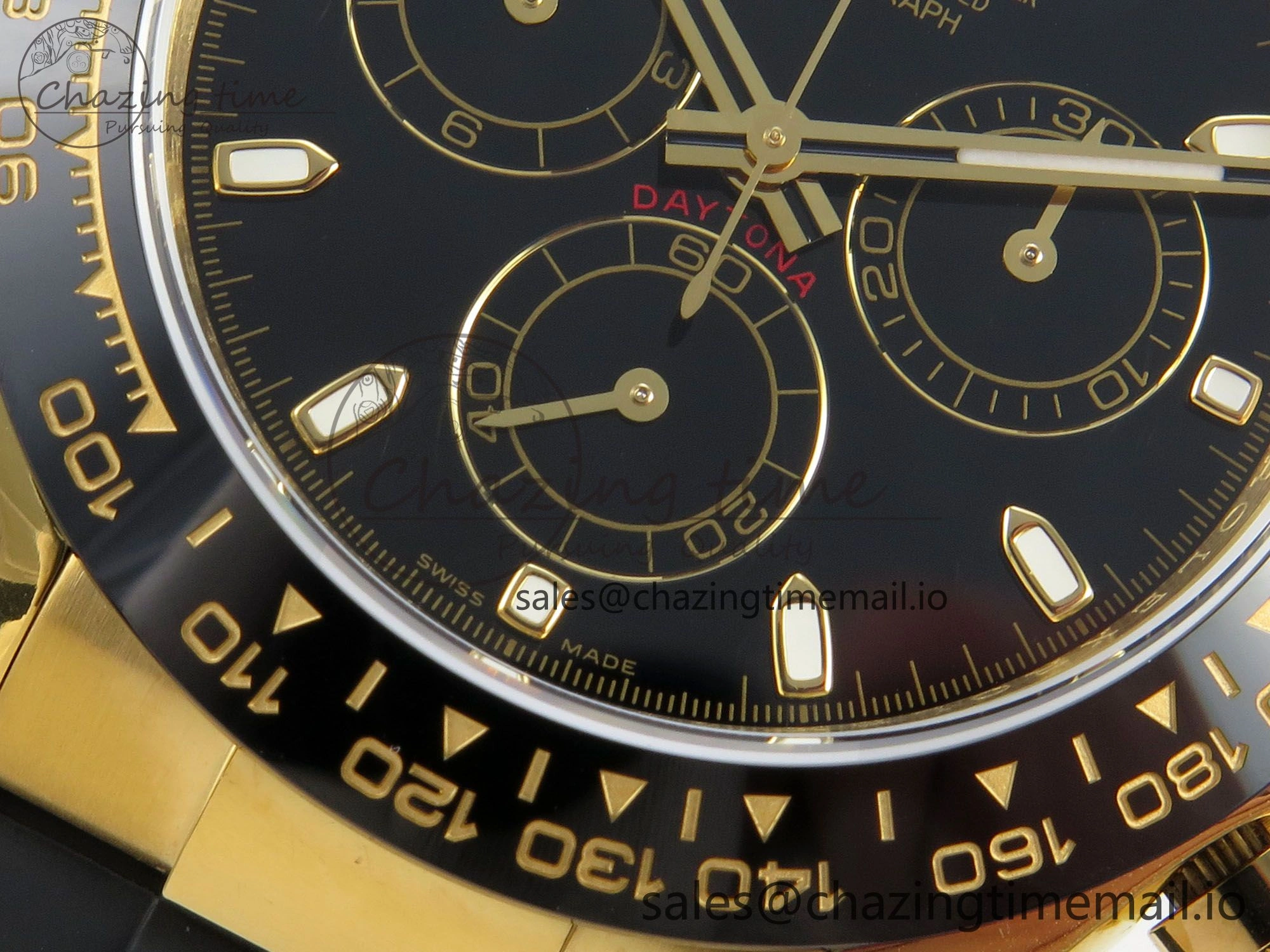 Daytona 116518 QF 1:1 Best Edition Black Dial on Oysterflex Strap SH4130 V11（Gain Weight）