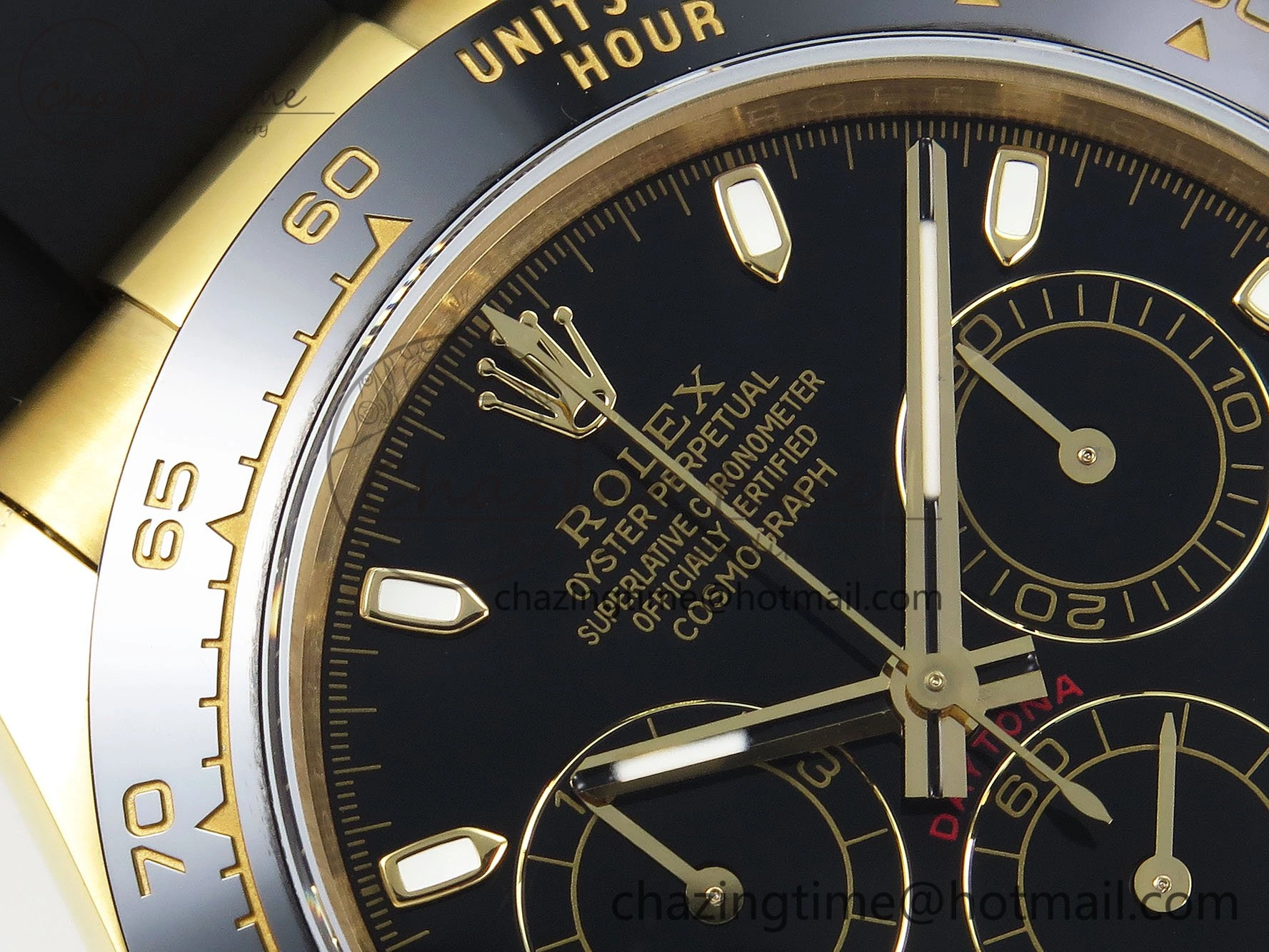 Daytona 116518 QF 1:1 Best Edition Black Dial on Oysterflex Strap SH4130 V3 (Gain Weight)