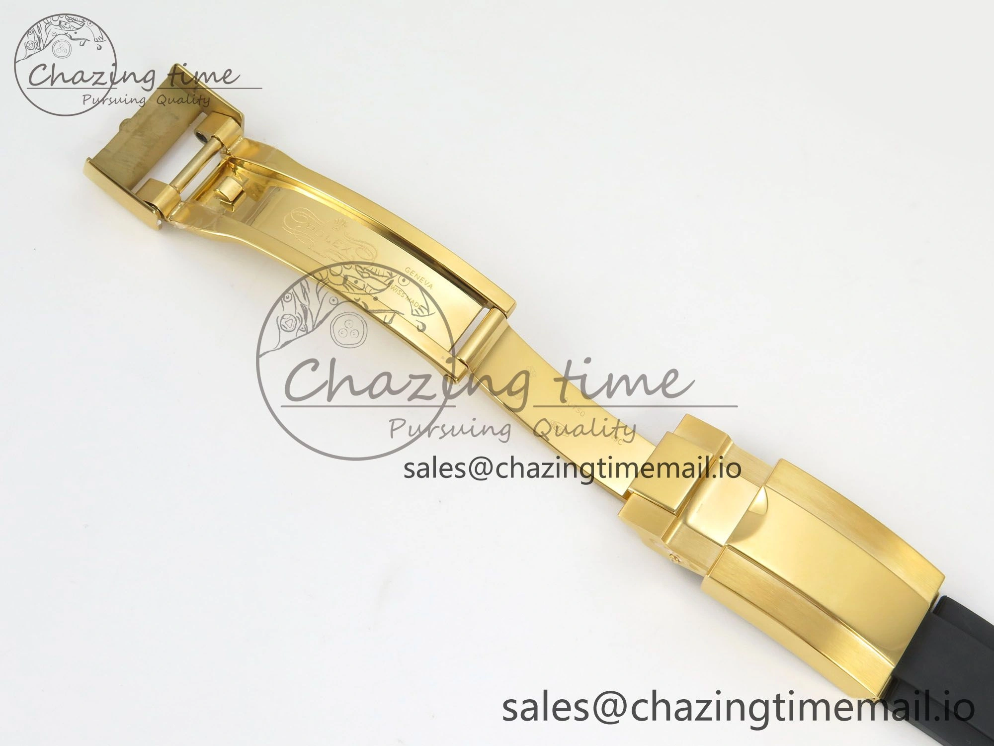 Daytona 116518 QF 1:1 Best Edition Black YG Dial on Oysterflex Strap SH4130 V11（Gain Weight）