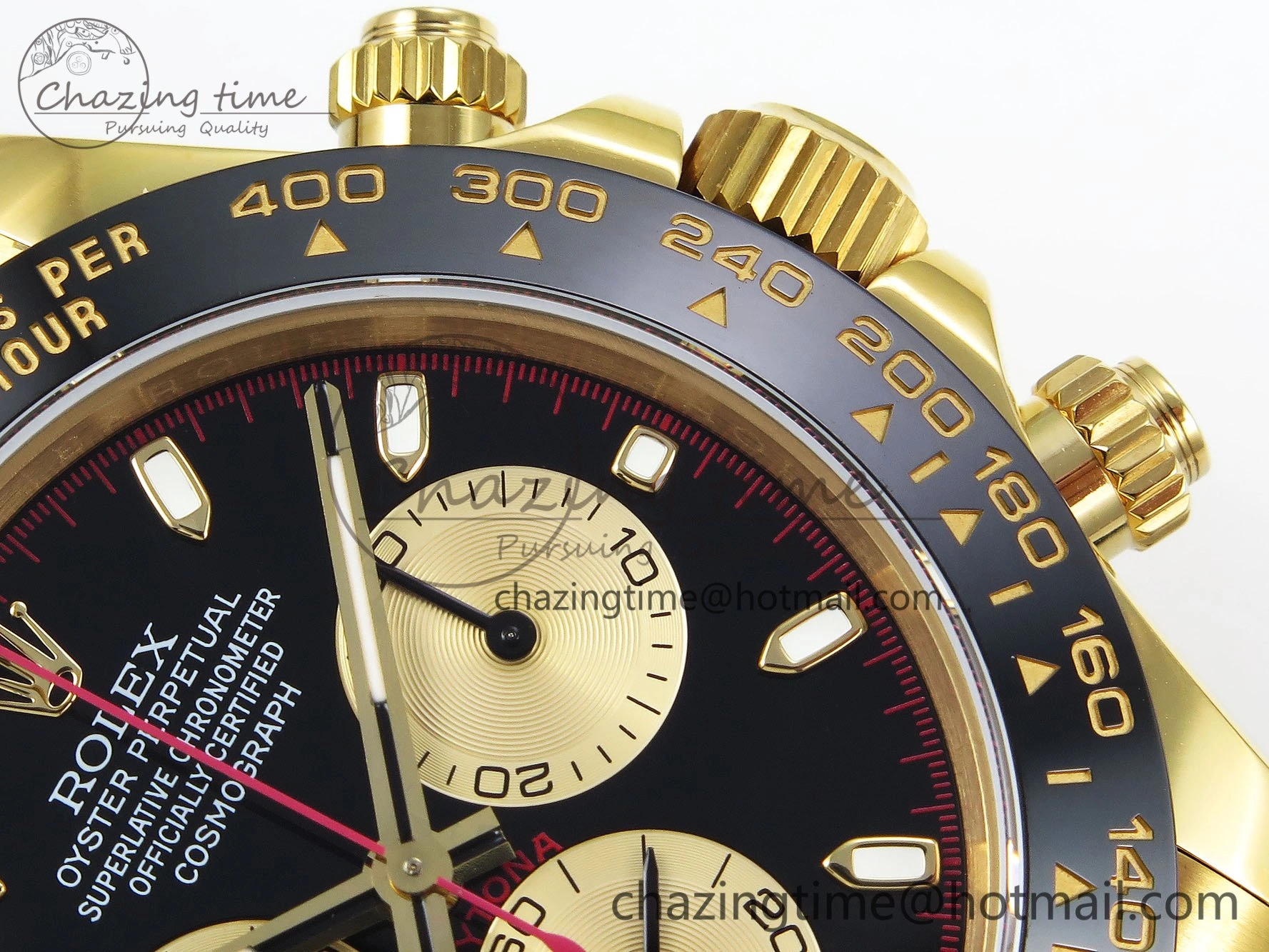 Daytona 116518 QF 1:1 Best Edition Black YG Dial on Oysterflex Strap SH4130 V3 (Gain Weight)