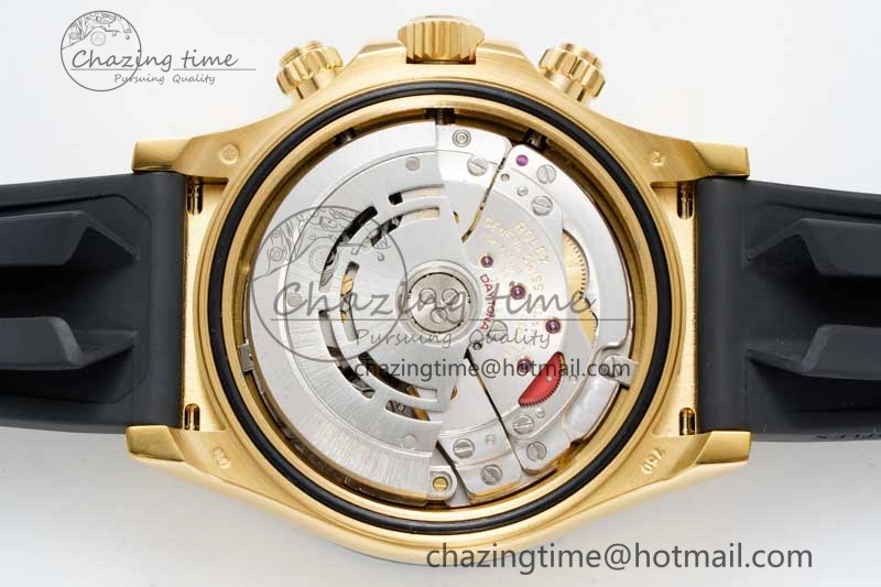 Daytona 116518 QF 1:1 Best Edition Meteorite Dial on Oysterflex Rubber Strap SA4130