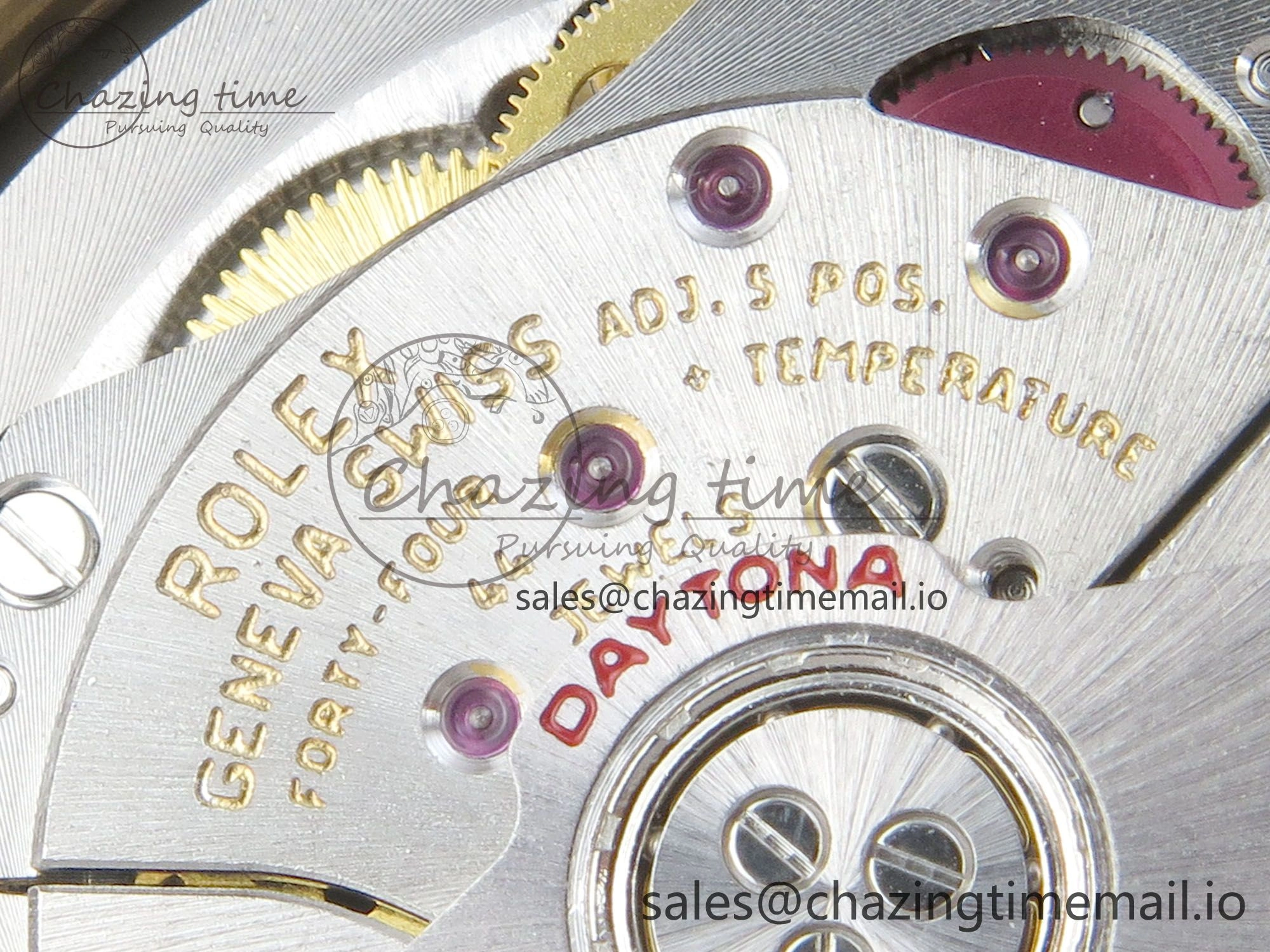 Daytona 116518 QF 1:1 Best Edition Meteorite Dial on Oysterflex Strap SH4130 V11（Gain Weight）