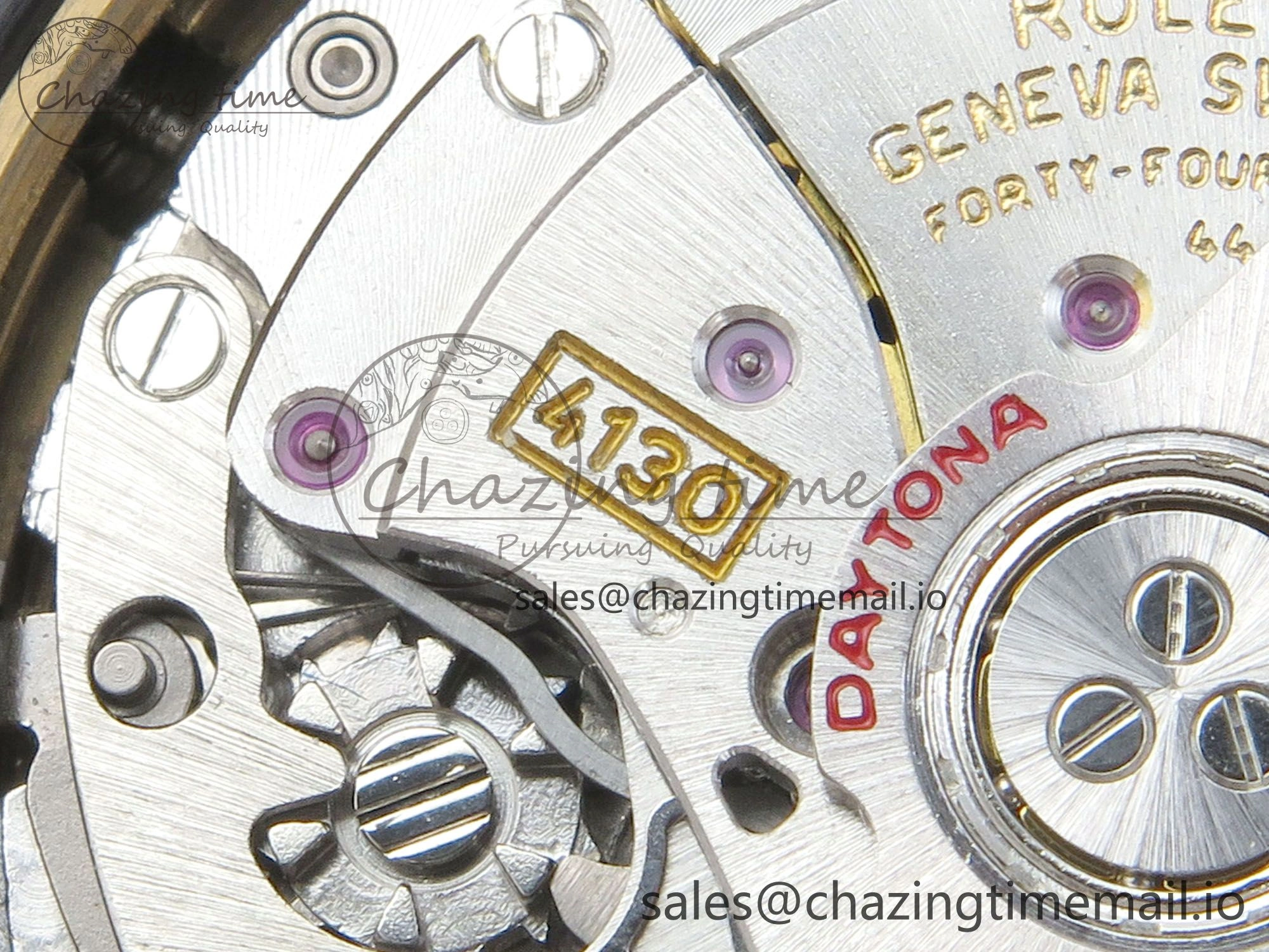 Daytona 116518 QF 1:1 Best Edition Meteorite Dial on Oysterflex Strap SH4130 V11（Gain Weight）
