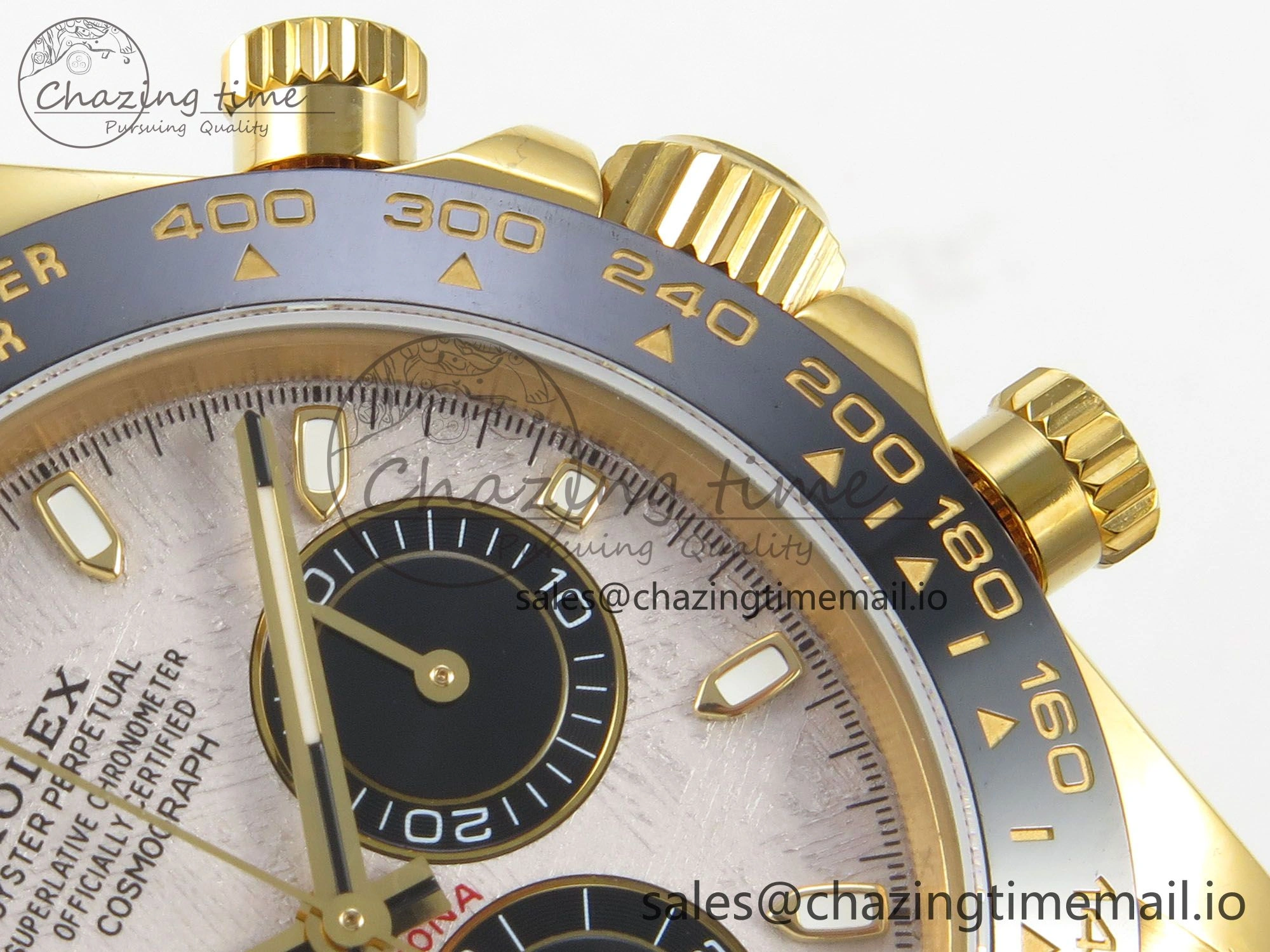 Daytona 116518 QF 1:1 Best Edition Meteorite Dial on Oysterflex Strap SH4130 V11（Gain Weight）