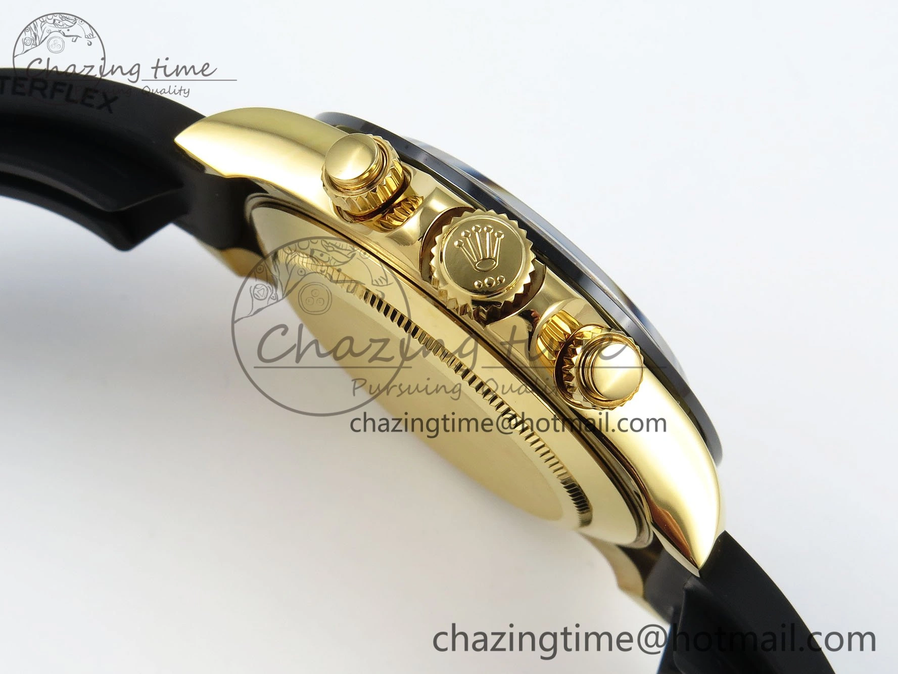 Daytona 116518 QF 1:1 Best Edition Meteorite Dial on Oysterflex Strap SH4130 V3 (Gain Weight)