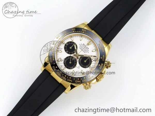 Daytona 116518 QF 1:1 Best Edition Meteorite Dial on Oysterflex Strap SH4130 V3 (Gain Weight)
