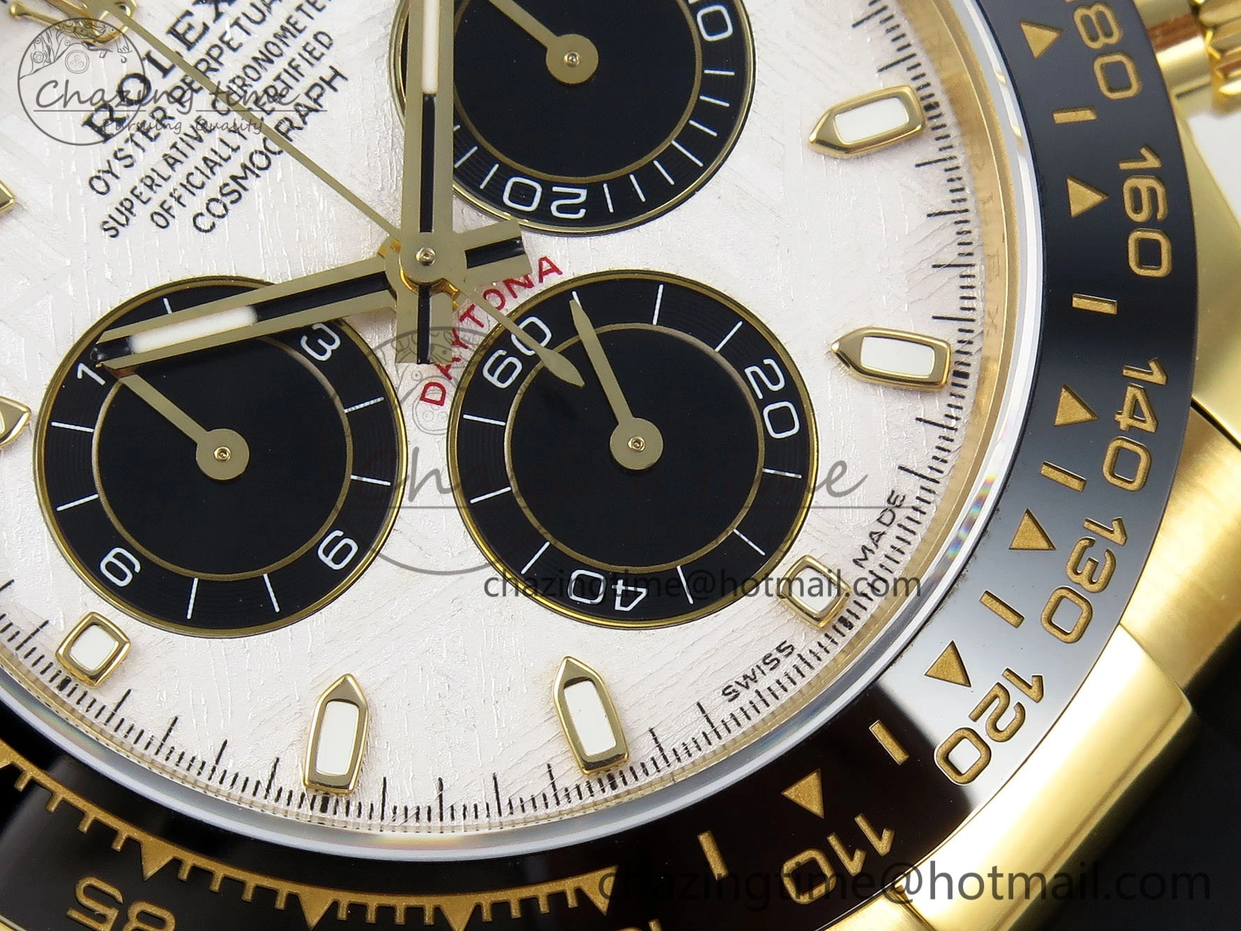 Daytona 116518 QF 1:1 Best Edition Meteorite Dial on Oysterflex Strap SH4130 V3 (Gain Weight)