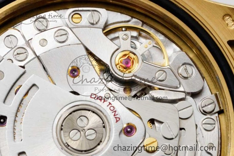 Daytona 116518 QF 1:1 Best Edition White Dial on Oysterflex Rubber Strap SA4130