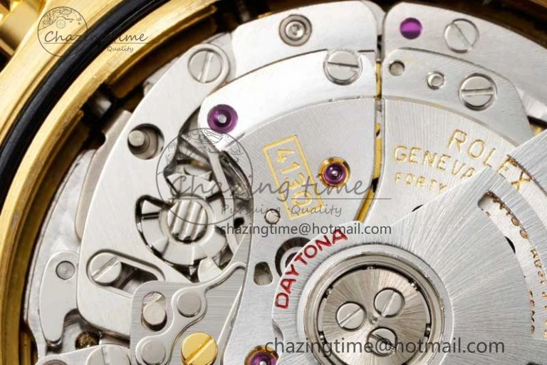 Daytona 116518 QF 1:1 Best Edition White Dial on Oysterflex Rubber Strap SA4130