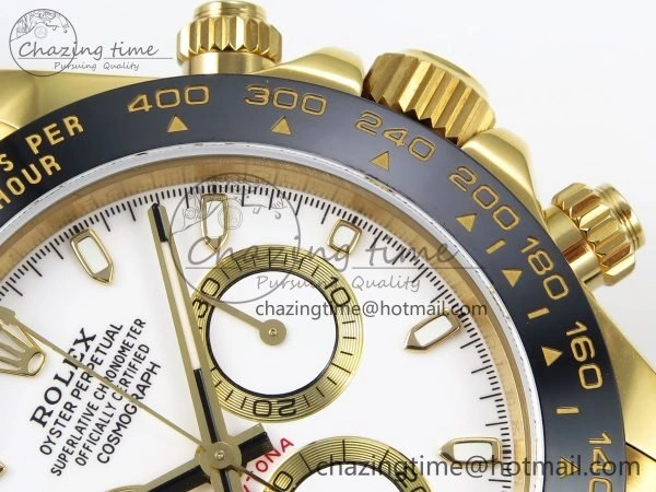 Daytona 116518 QF 1:1 Best Edition White Dial on Oysterflex Strap SH4130 V3 (Gain Weight)