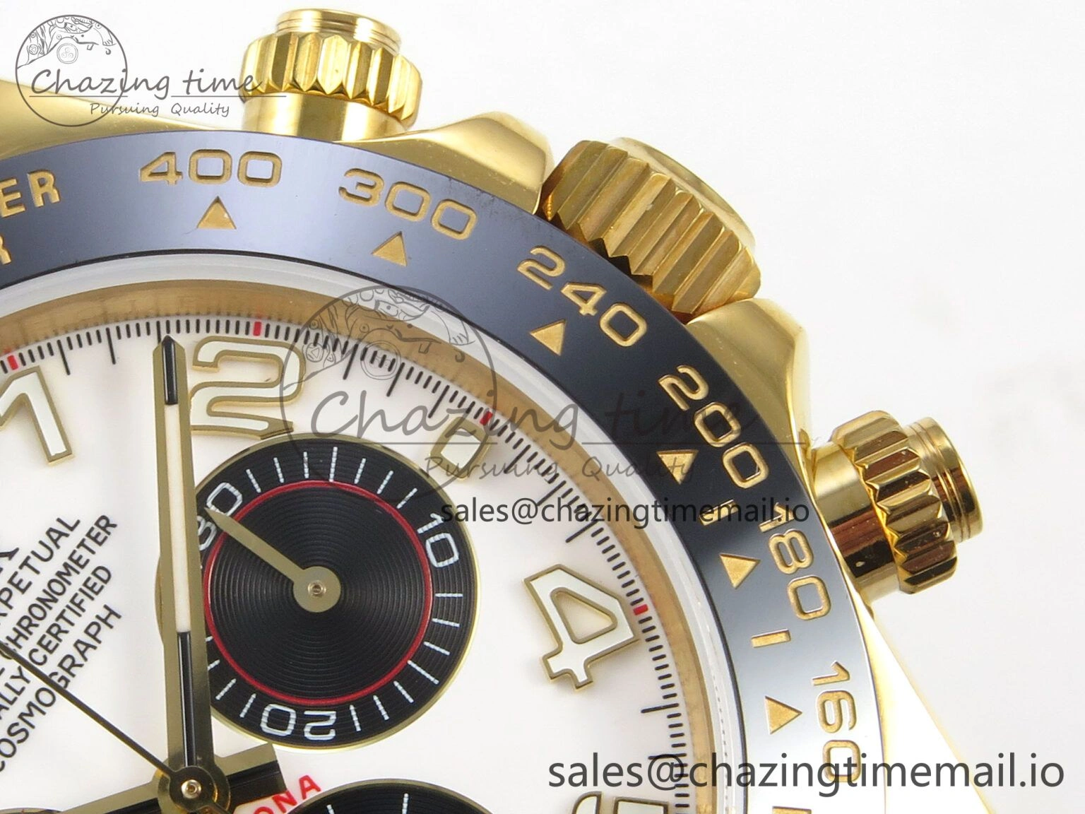 Daytona 116518 QF 1:1 Best Edition White Black Dial on Oysterflex Strap SH4130 V11（Gain Weight）