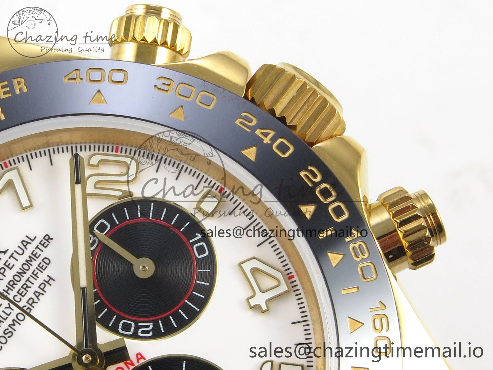 Daytona 116518 QF 1:1 Best Edition White Black Dial on Oysterflex Strap SH4130 V11（Gain Weight）