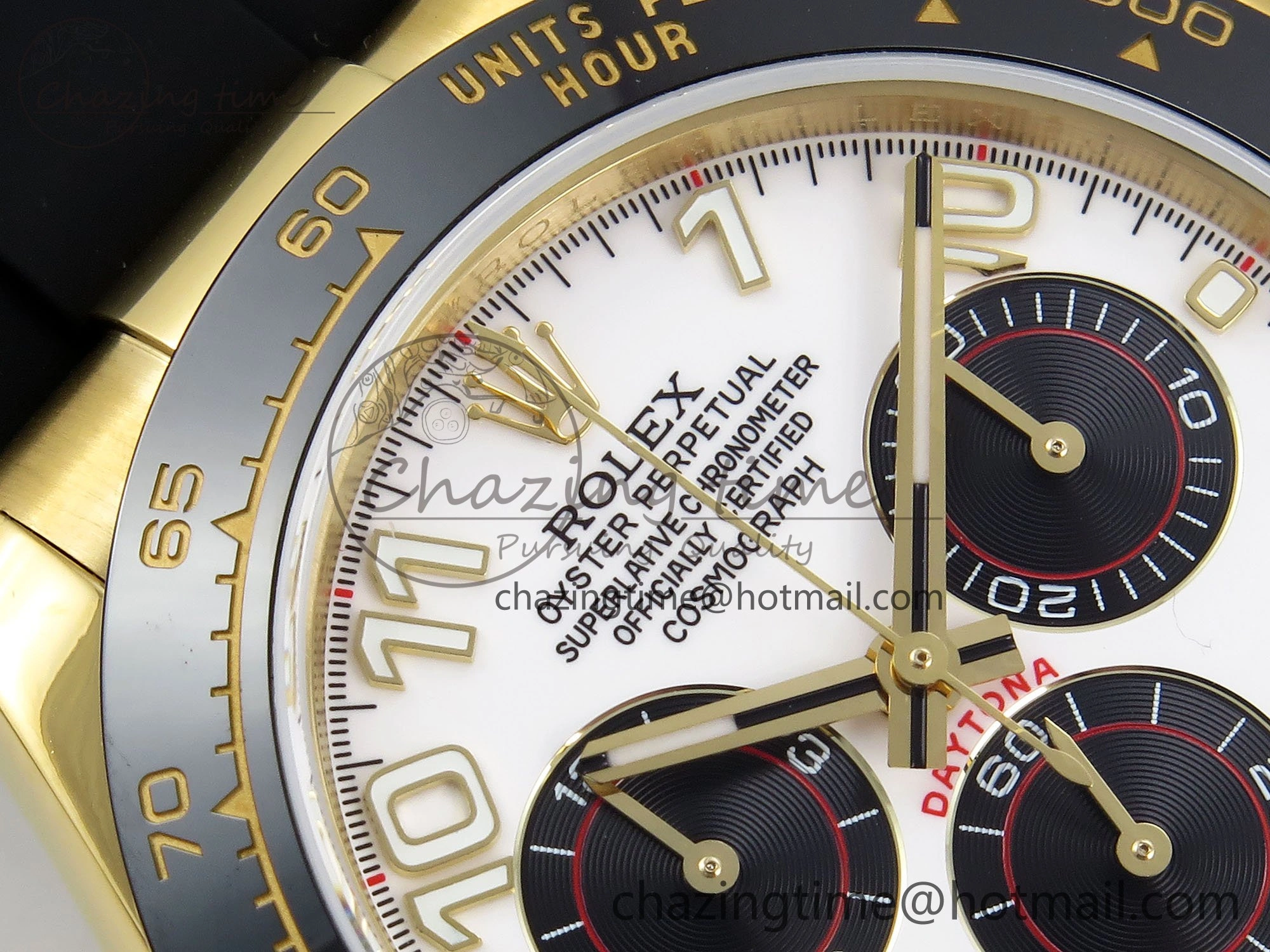 Daytona 116518 QF 1:1 Best Edition White Black Numeral Dial on Oysterflex Strap SH4130 V3 (Gain Weight)